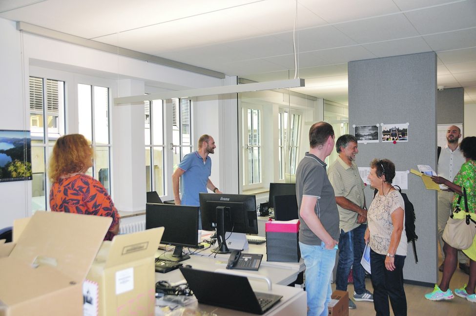 Neue Räume für die IT-Abteilung im Rathaus.