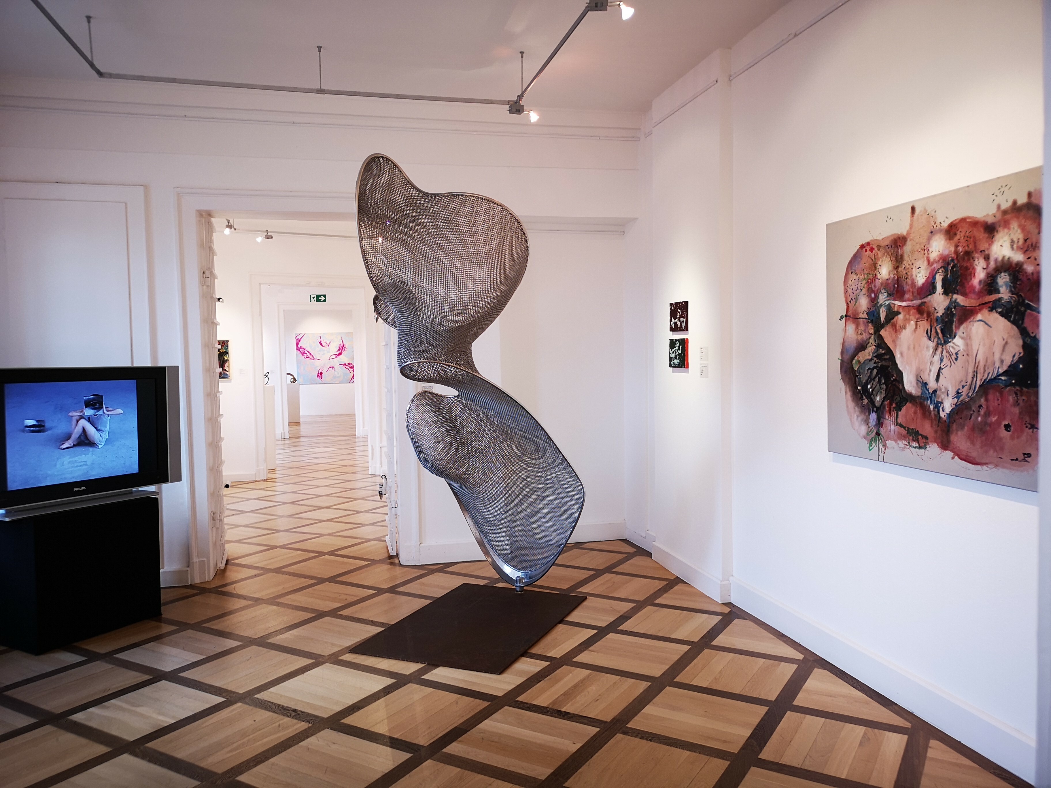 Bis 28. November ist die Ausstellung aus Anlass des 90. Geburtstags von Gerlinde Beck in der Galerie Schlichtenmaier zu sehen. Bild: Schilpp