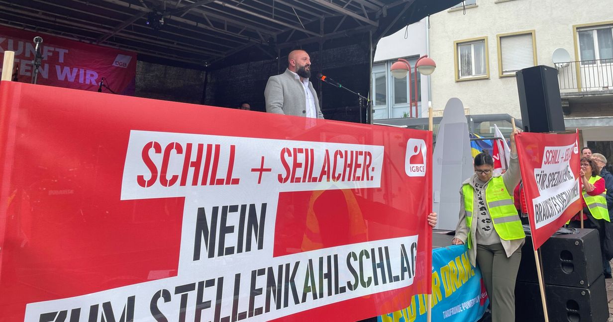 Ismail Öztürk ist Betriebsrat bei dem Böblinger Chemieunternehmen Schill und Seilacher. Bild: Gospodarczyk