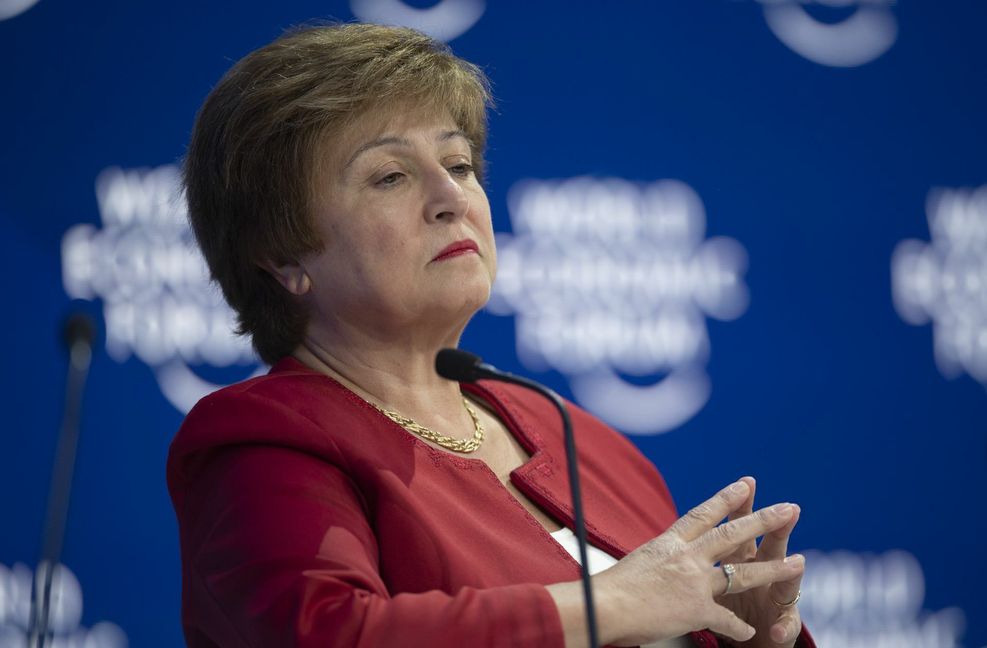 Pessimistische Prognosen: IWF-Chefin Kristalina Georgiewa.