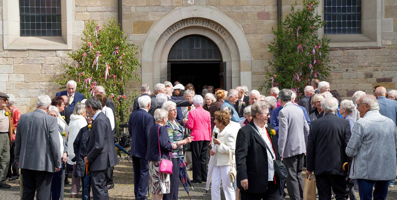 Das Treffen der Sindelfinger Jahrgänge an Pfingsten in der Martinskirche ist eine der ältesten Traditionen der Stadt. Bild: Archiv