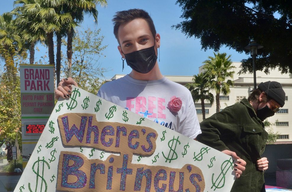 Die „Free Britney“-Bewegung ihrer Fans kämpft gegen die Vormundschaft, unter der Britney Spears steht. Foto: Imago/Jim Ruymen