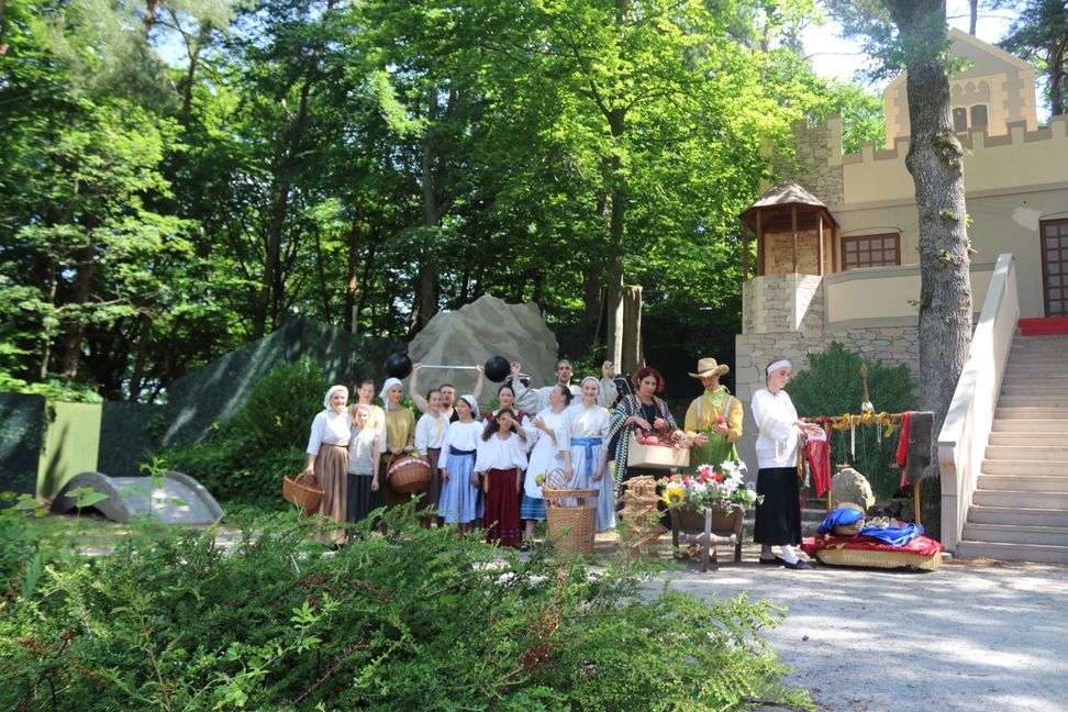Beim Naturtheater Renningen finden große und kleine Theater-Fans immer eine spannende Geschichte. Bild: z