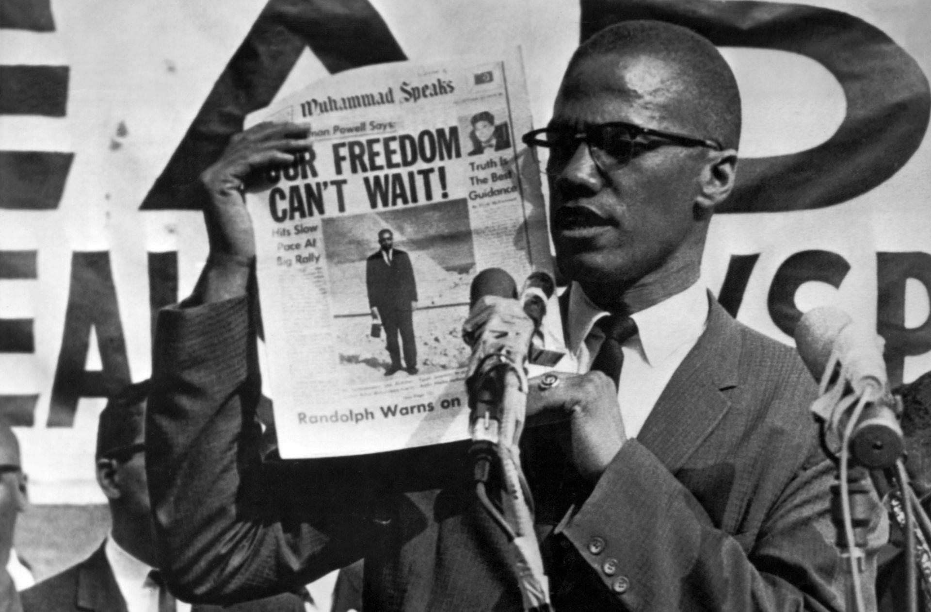 Jahrelang war  Malcolm X einer der erfolgreichsten Prediger der Nation of Islam... Foto: Imago/UIG