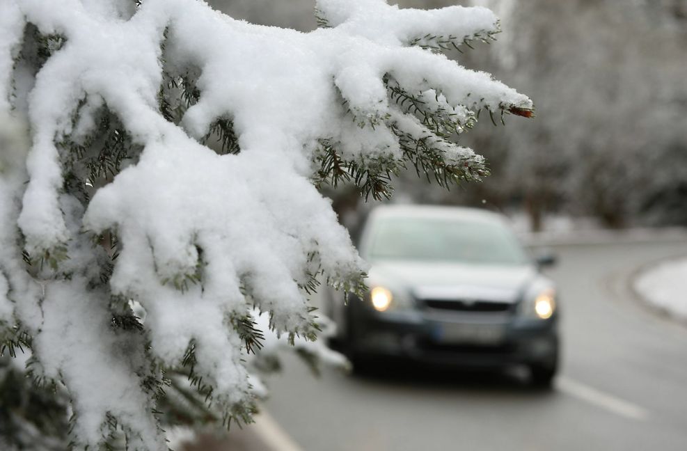 Eiseskälte Anfang April: Werden wir Bilder wie dieses bald öfter sehen? Foto: dpa/Matthias Bein