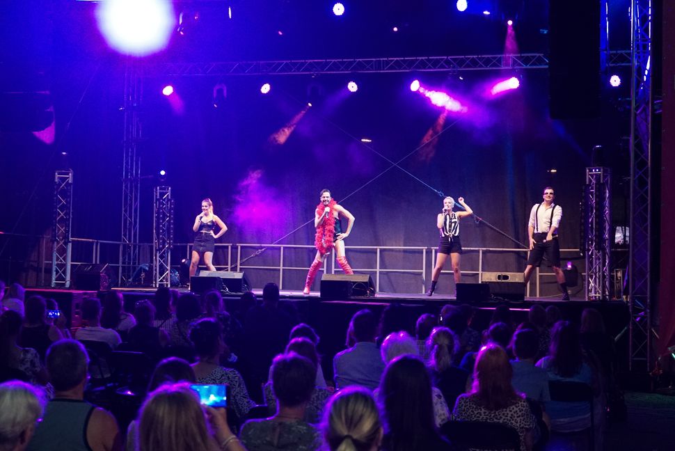 (von link): Nienke Latten, Filippo Strocchi, Melanie Ortner-Stassen und Milan van Waardenburg Bild: Heiden
