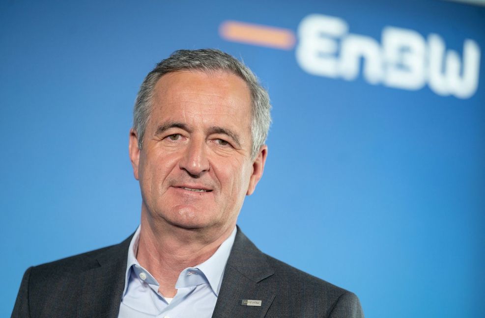 Frank Mastiaux: Nach zehn Jahren an der Spitze der EnBW stand er noch einmal den Aktionären bei der Hauptversammlung Rede und Antwort.