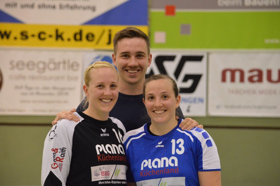 Sportliche Geschwister:  Stefanie, Alexander und Andrea Dieterle (von links). Bild: Zvizdiç