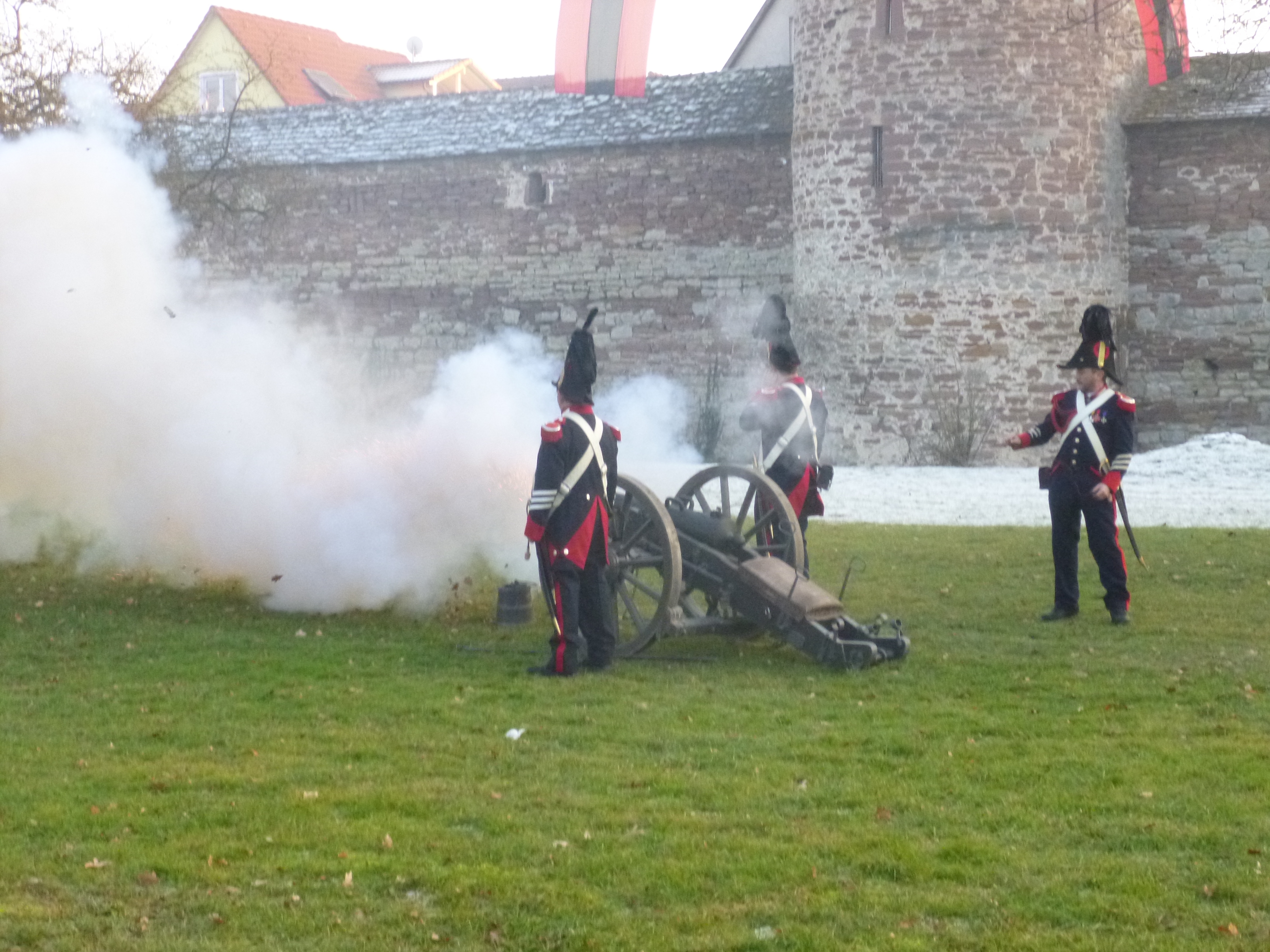 Zum Neujahrsschießen lädt auch an diesem 1. Januar die Bürgergarde von Weil der Stadt ein.    Bild: Steiner/A