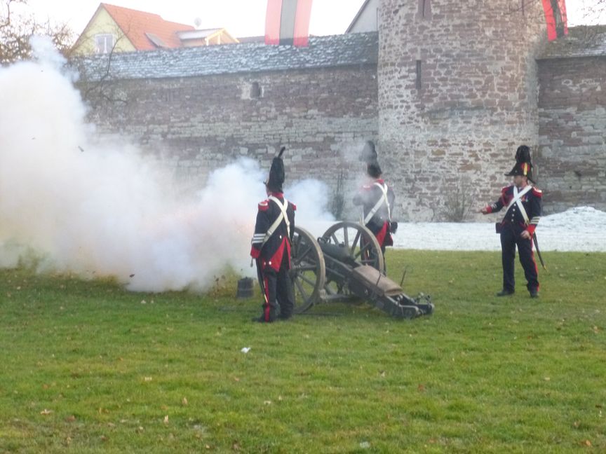 Zum Neujahrsschießen lädt auch an diesem 1. Januar die Bürgergarde von Weil der Stadt ein. Bild: Steiner/A