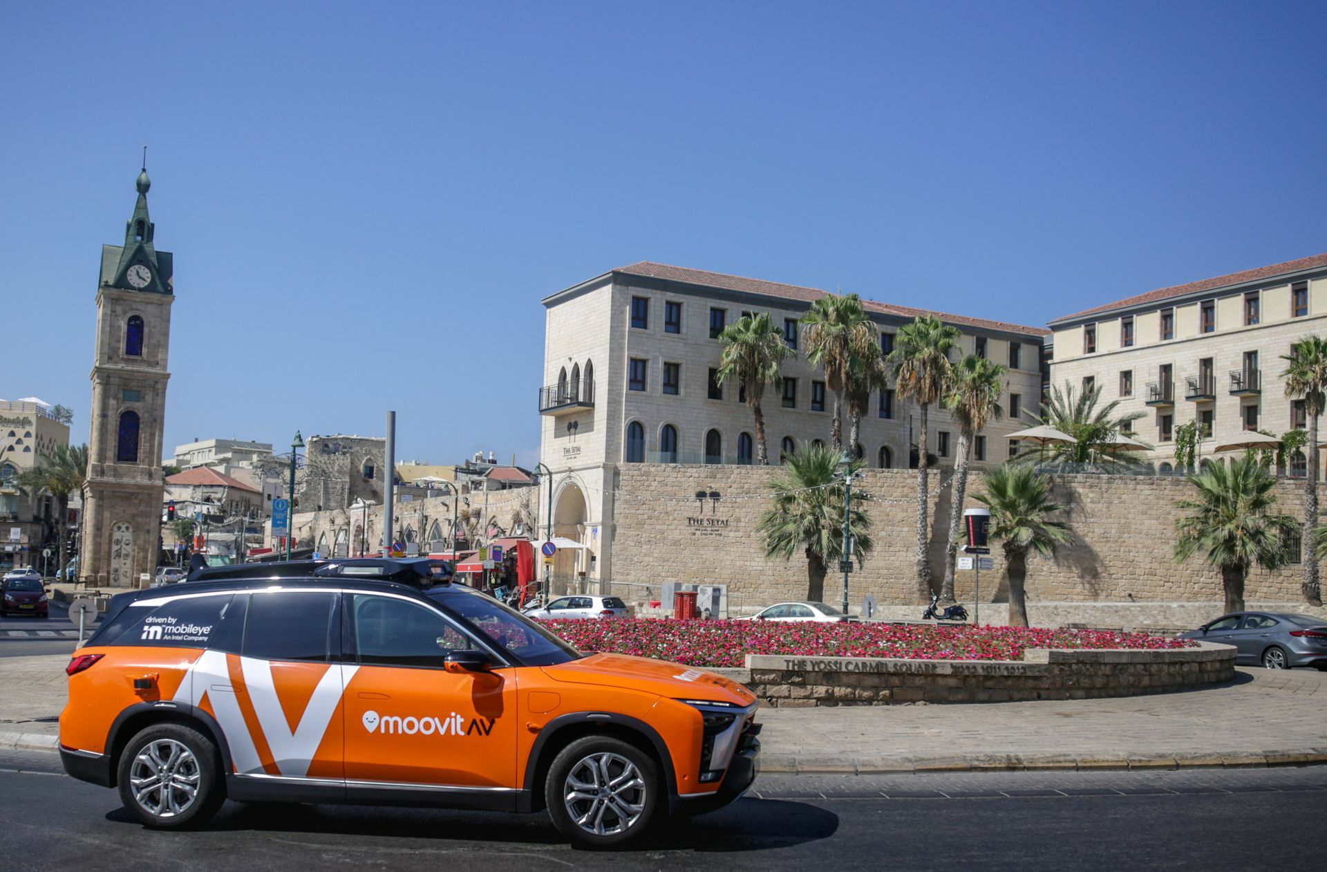 Das israelische Technologieunternehmen Mobileye experimentiert bereits in Tel Aviv mit selbstfahrenden Autos.