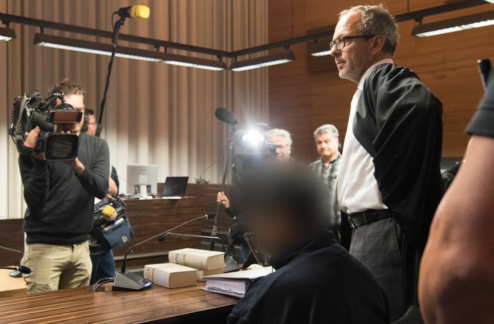 Als Pflichtverteidiger bestellt, stand Sebastian Glathe plötzlich selbst im Licht der Öffentlichkeit.