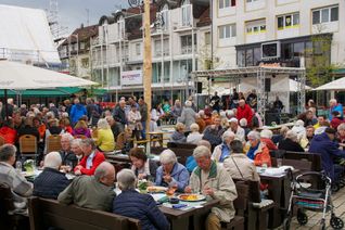 Nicht erst an Pfingsten, auch schon am ersten Mal treffen sich die Jahrgänge der ab 50-Jährigen in Sindelfingen. Bild: Dettenmeyer