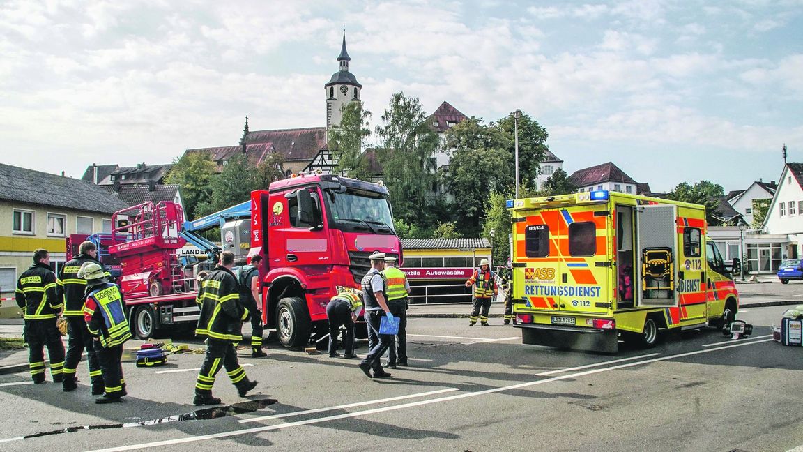 21. August 2018: In Waldenbuch geschieht der folgenschwere Unfall, der jetzt vor dem Böblinger Amtsgericht verhandelt wurde. Bild: SDMG/Dettenmeyer/Archiv
