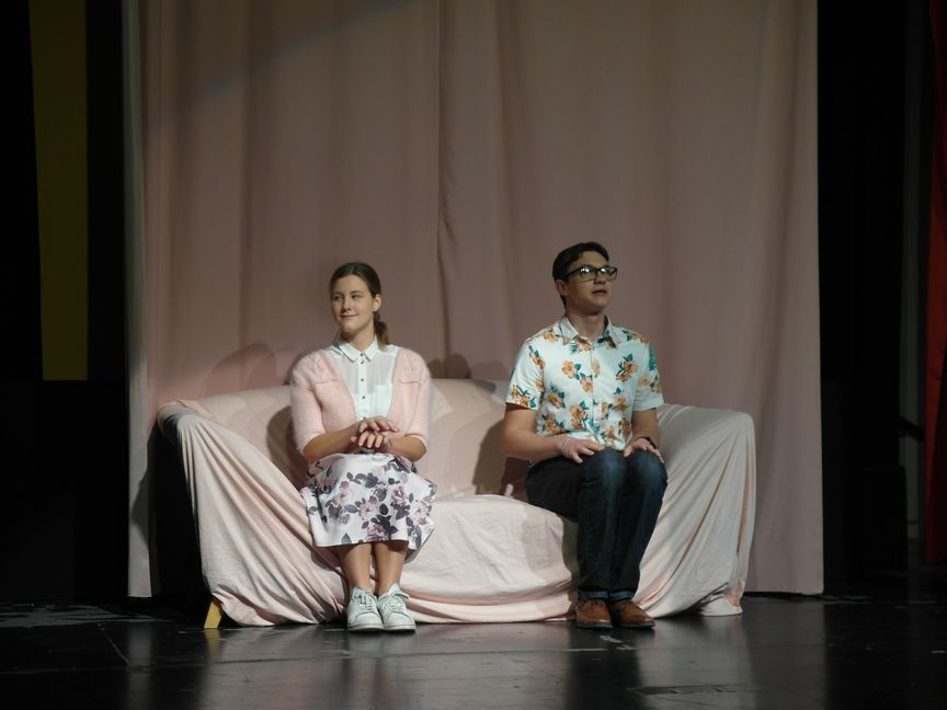 Die English Drama Group des MPG hat das Stück „A Delightful Quarantine“ aufgeführt. Bild: Staber