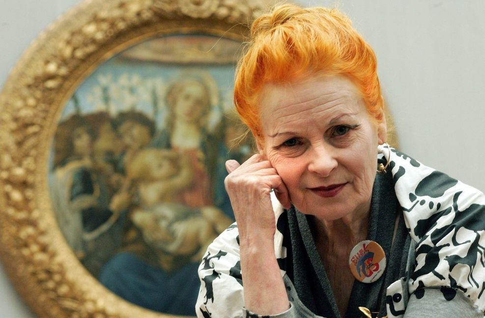 Vorbild Auch als Rednerin war Vivienne Westwood gefragt. 2007 hielt sie in der Gemäldegalerie des Kulturforums in Berlin einen Vortrag zum Thema „Active Resistance against Propaganda“. Foto: dpa/Gero Breloer