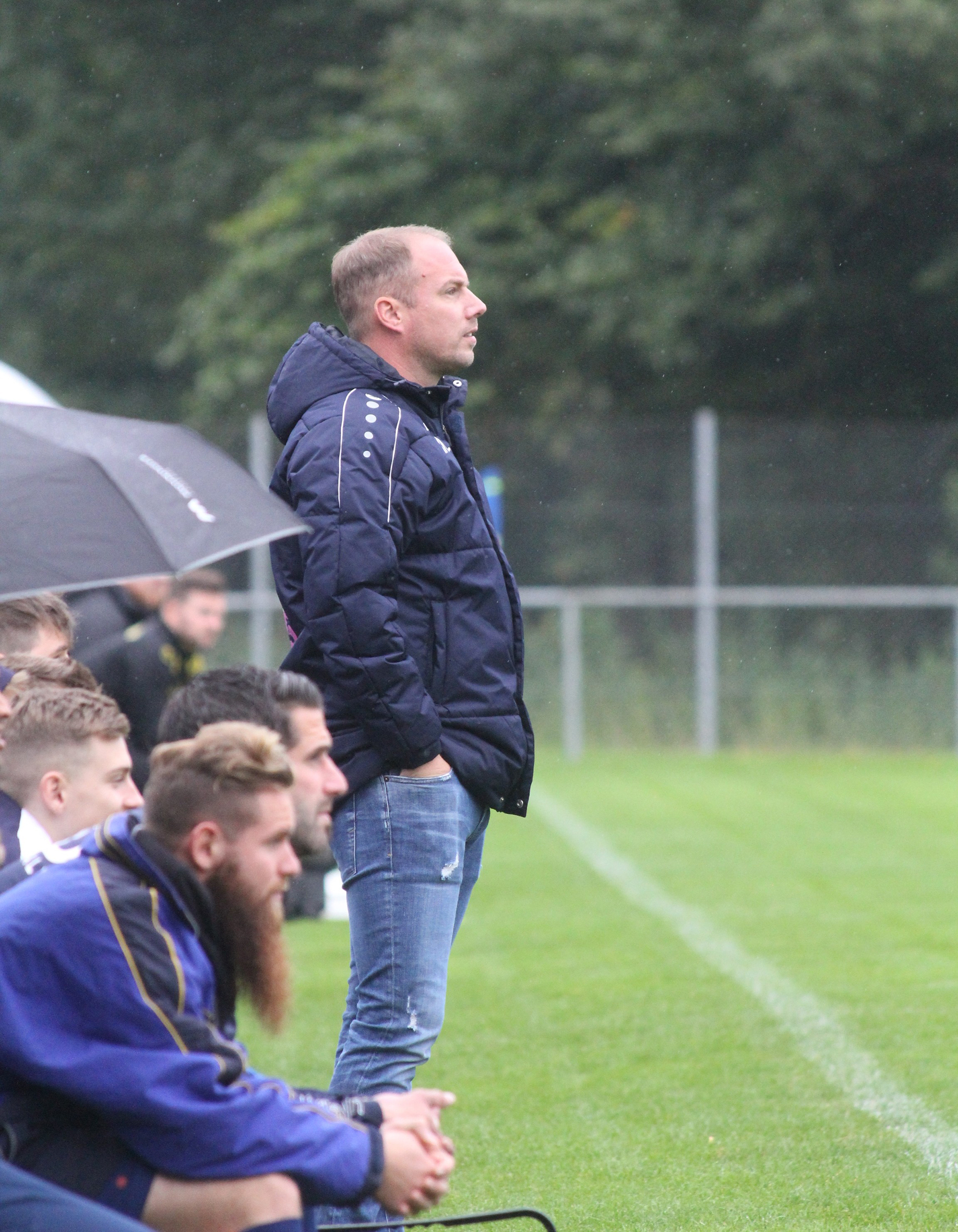 Marcel Lindner konnte der 0:3-Niederlage bei Spitzenreiter Holzhausen durchaus Positives abgewinnen.  Bild: Oberdorfer