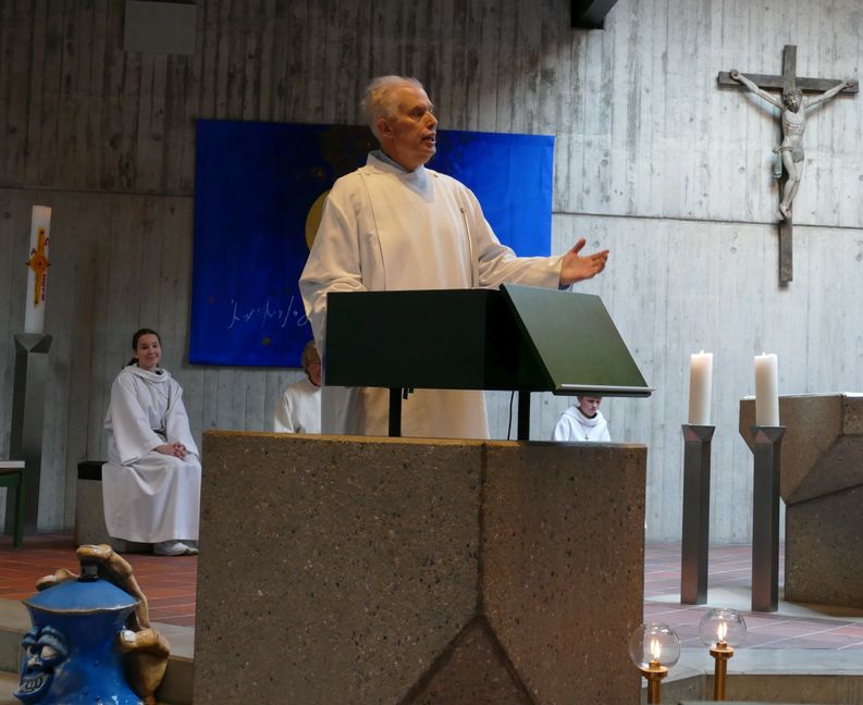 Fasnets-Prediger Hans Joachim Remmert.