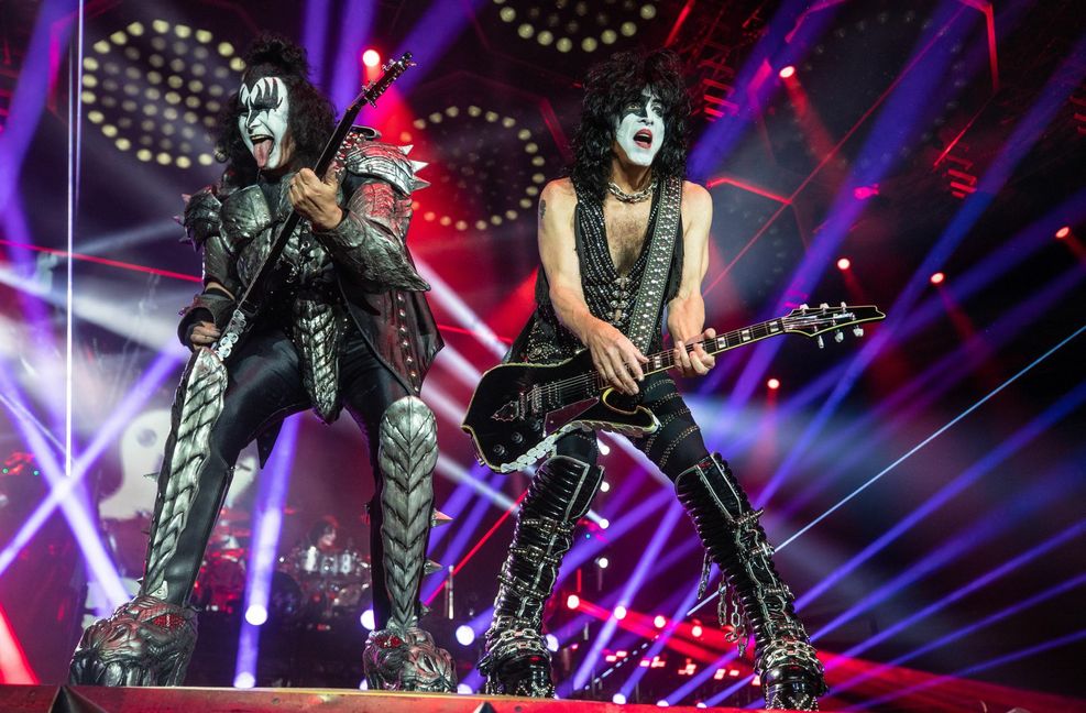 Optisch opulent: Kiss in der Stuttgarter Schleyerhalle