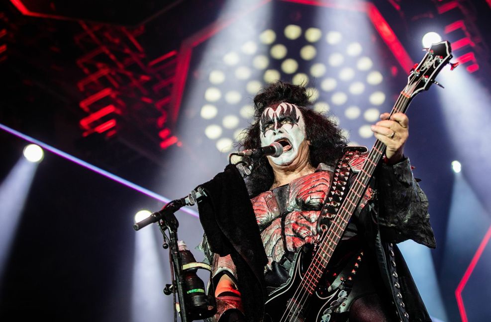 Optisch opulent: Kiss in der Stuttgarter Schleyerhalle