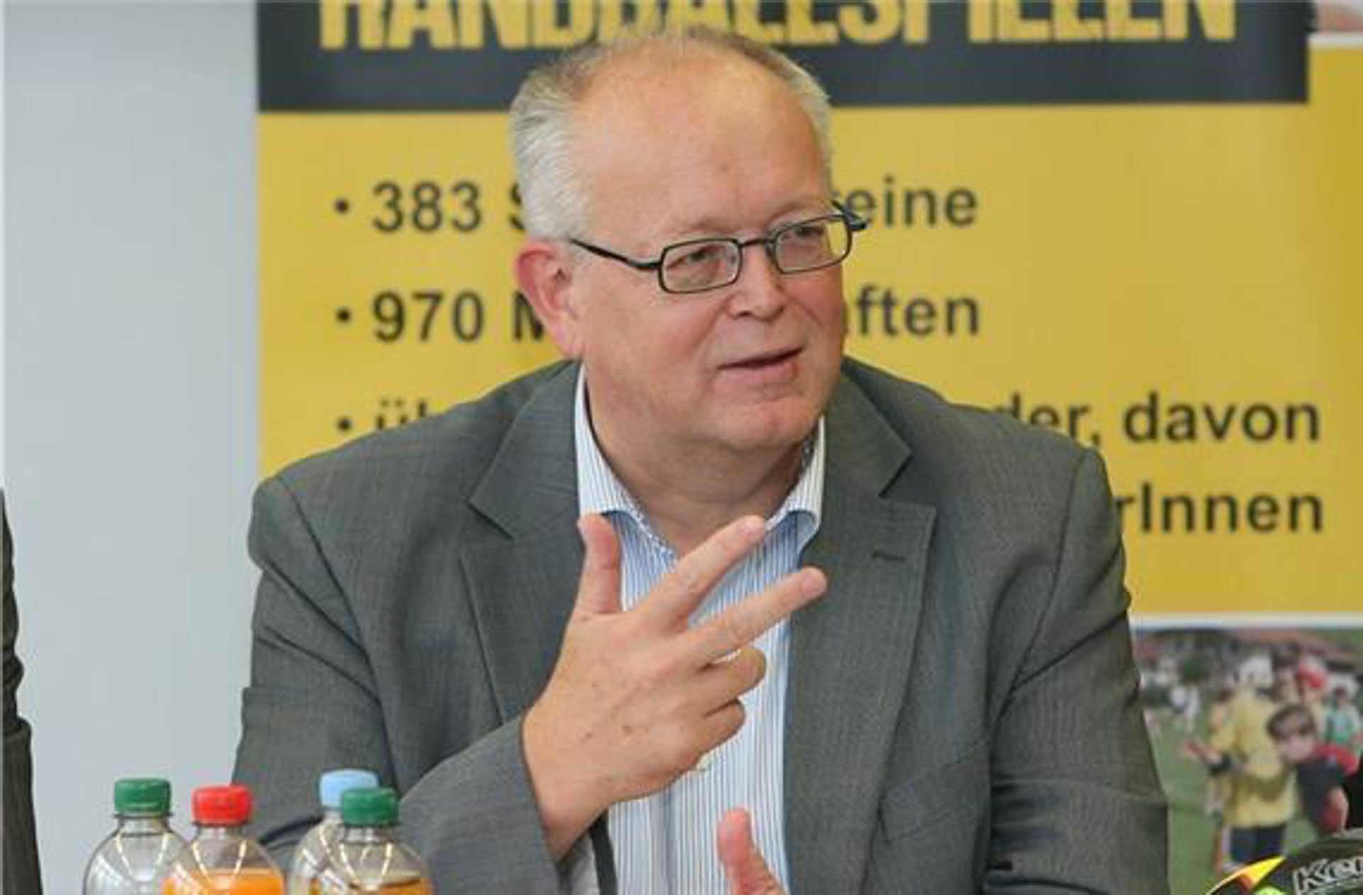 Hans Artschwager ist Präsident des Handballverbandes Württemberg Foto: hvw