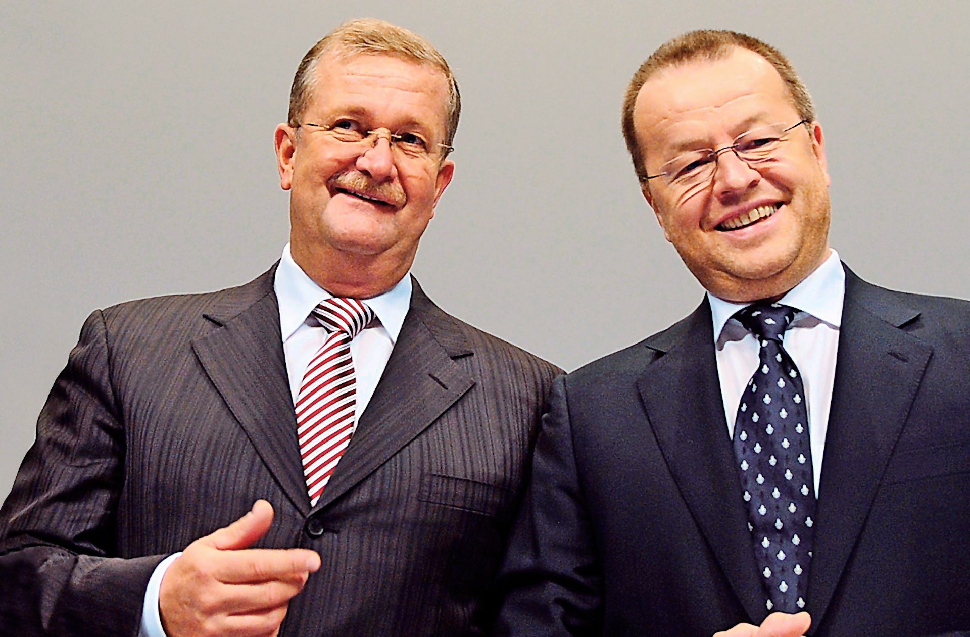 Wendelin Wiedeking und Holger Härter führten Porsche als Vorstandschef und Finanzvorstand – und gehörten dem VW-Aufsichtsrat an.