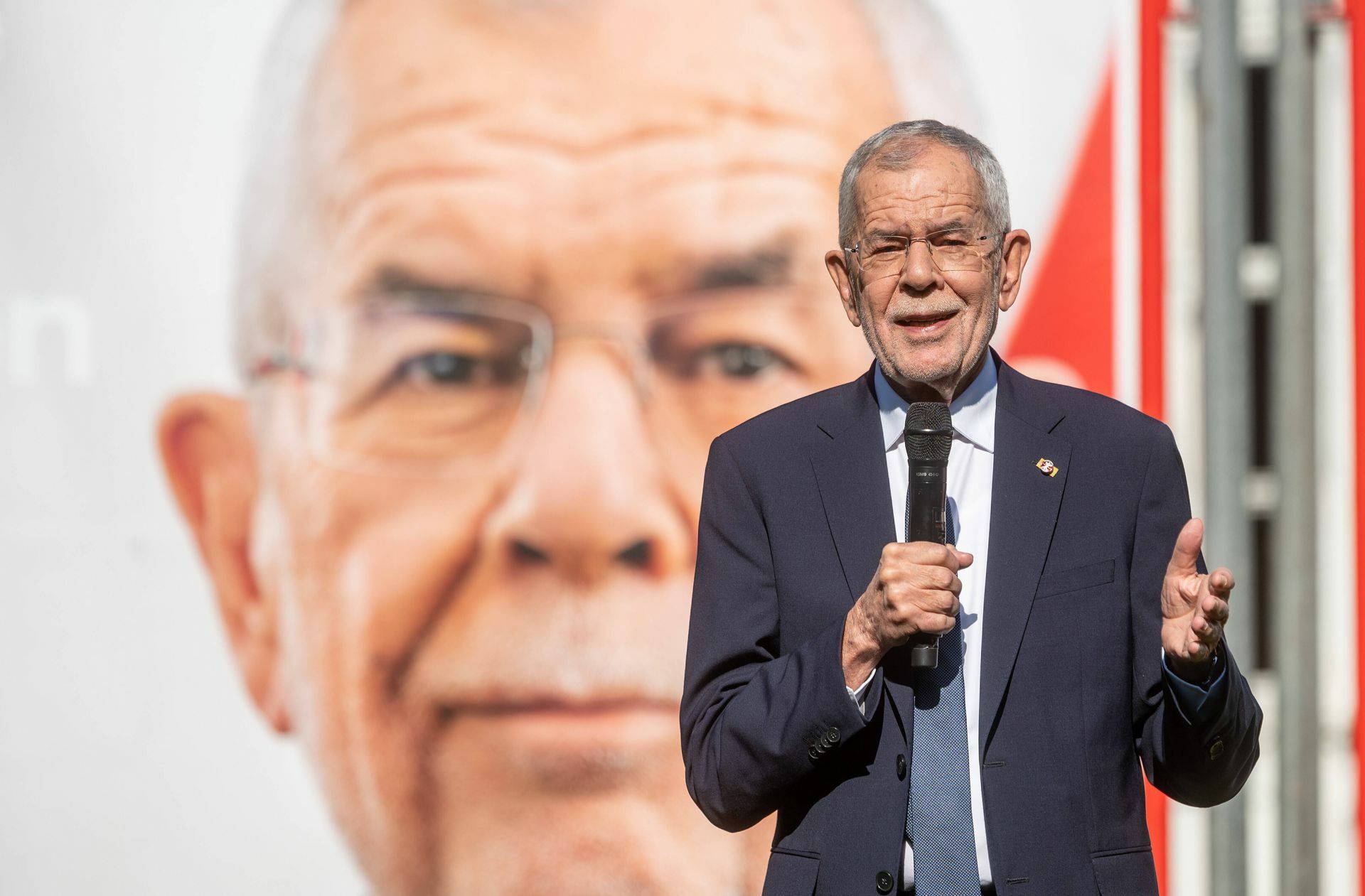 Wenig volkstümlich, aber populär: Alexander Van der Bellen.
