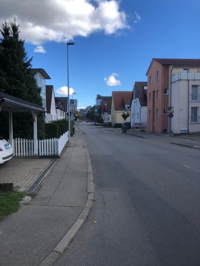 Die westliche Dagersheimer Hauptstraße soll nächstes Jahr saniert werden. Bild: Hamann