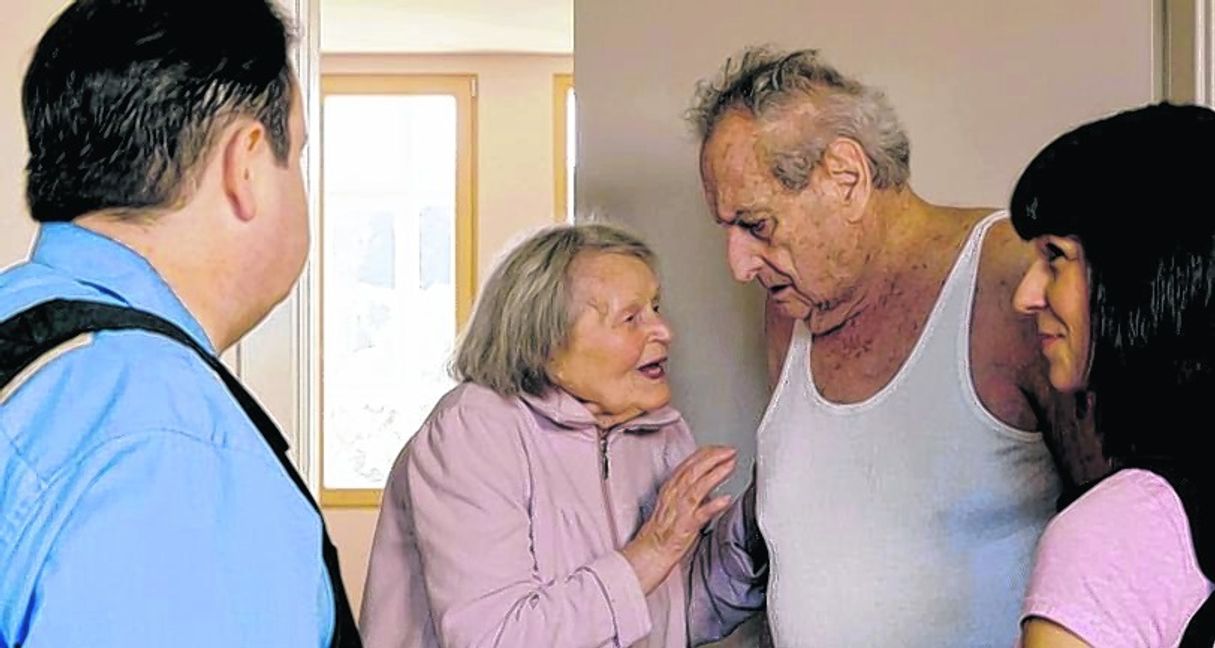 Trudel Wulle und Walter Schultheiß haben Gastrollen in „Schattenkrieger“. Bild: z