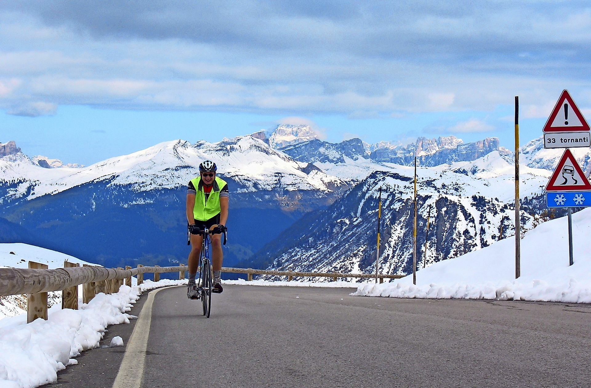 Andreas Schwarz bezwingt in seiner Freizeit gern Alpenpässe. Foto: © Andreas Schwarz