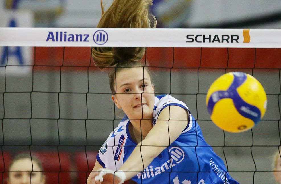 Auf dem Sprung: Helena Dornheim gehört zu den Top-Talenten bei Allianz MTV Stuttgart. Foto: Baumann