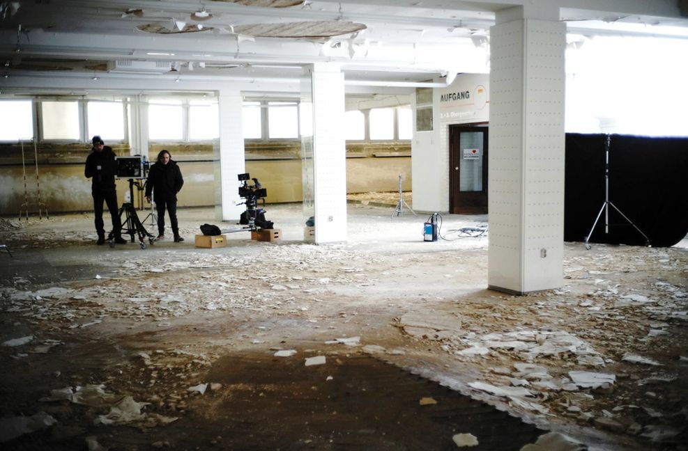 Im sächsischen Crimmitschau soll im ehemaligen Kaufhaus-Schocken die neue Stadtbibliothek entstehen.
 Foto: Salzgeber