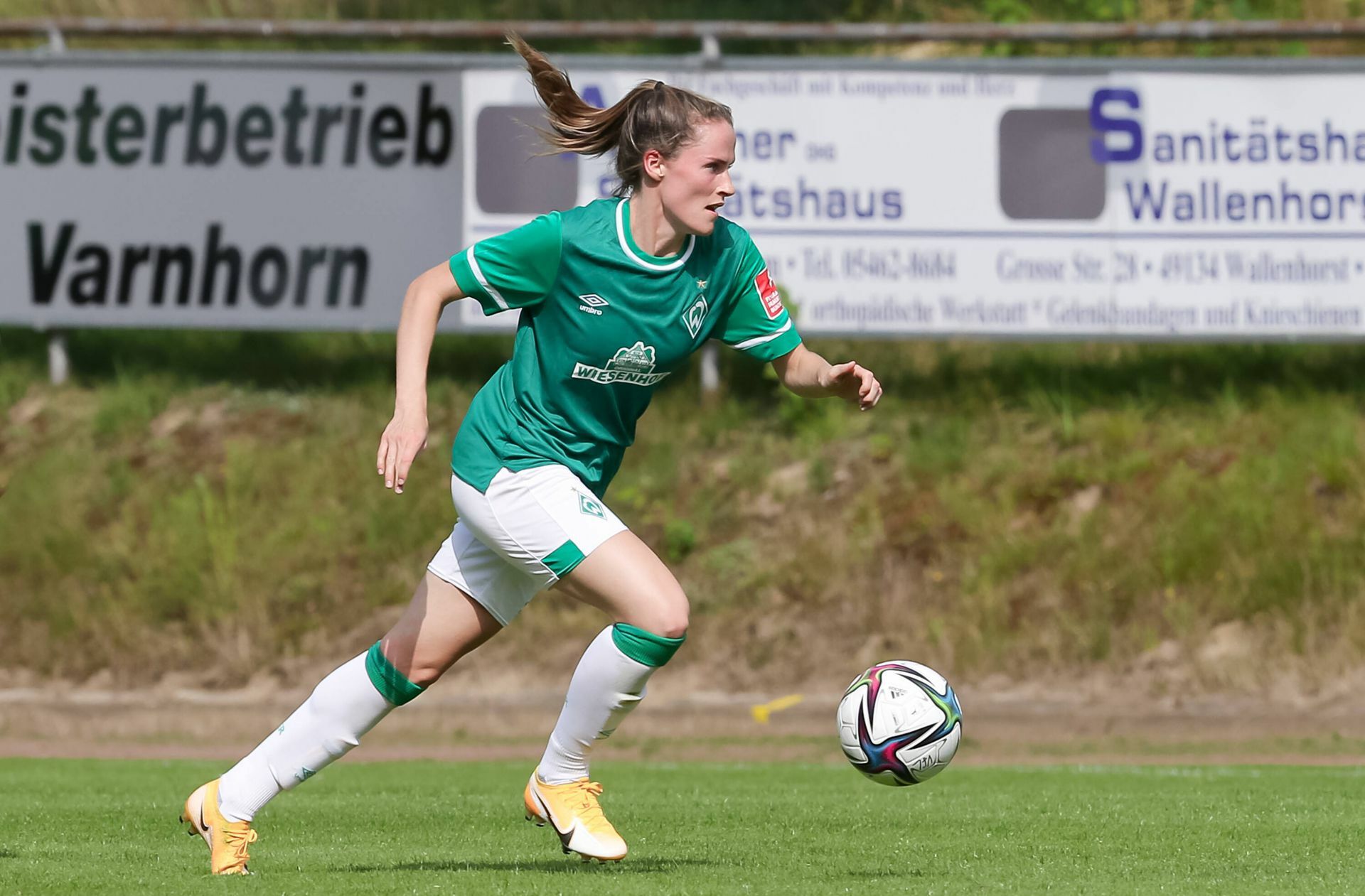 Ebenso die Mannschaft von Werder Bremen.
 Foto: imago/foto2press