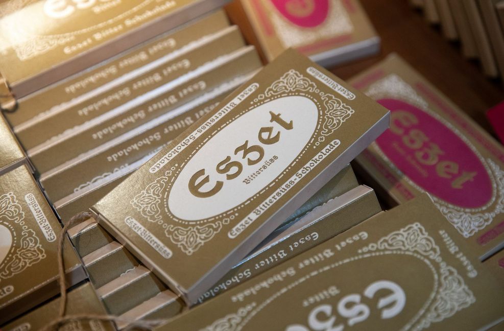 Stuttgart besaß vor hundert Jahren mehrere Schokoladen-Hersteller, darunter war auch Eszet.