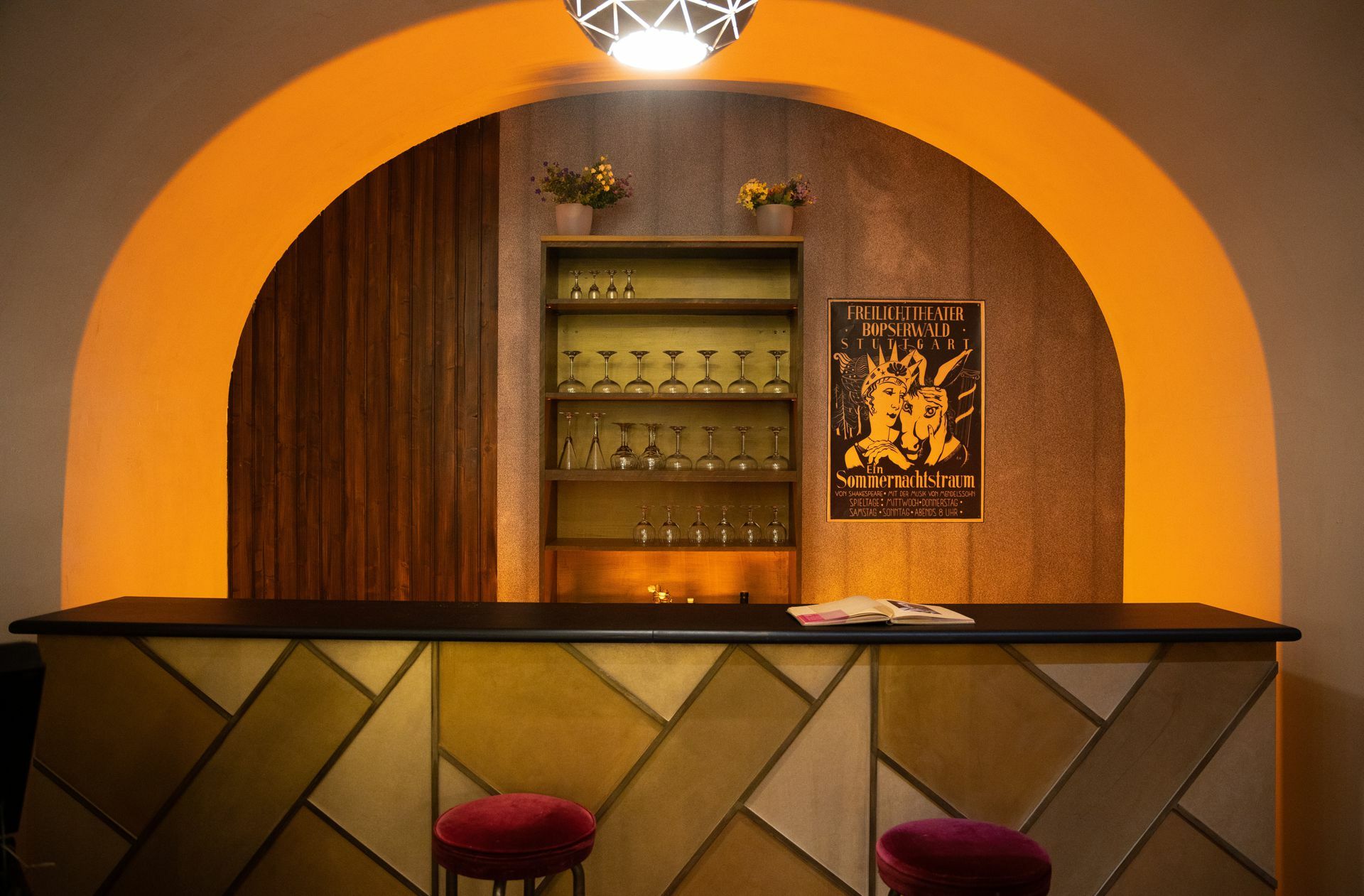 Die Bar im Hotel Marquard war eine beliebte Adresse.