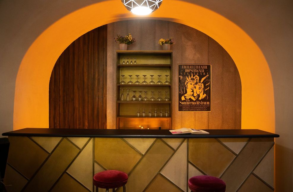 Die Bar im Hotel Marquard war eine beliebte Adresse.