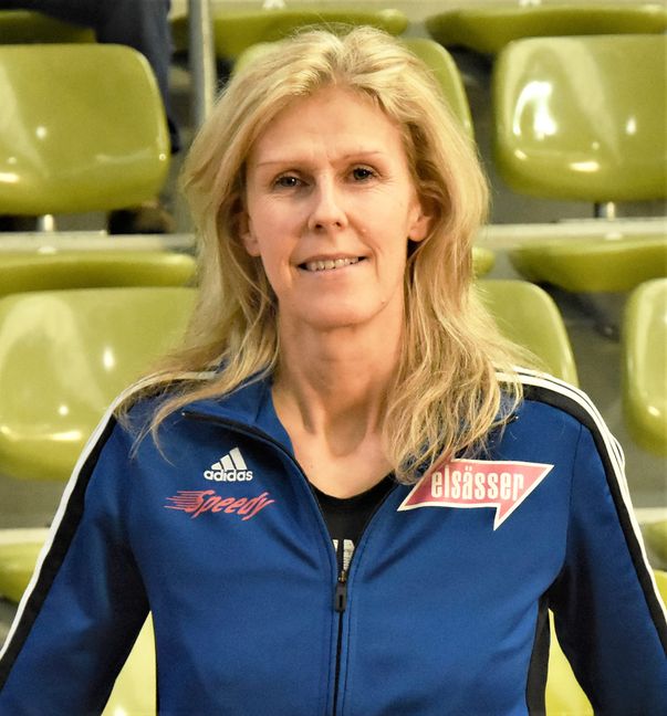 Birgit Hamann: Gründern, Gesicht und Motor der Leichtathletikschule des VfL Sindelfingen.Bild: Drechsel