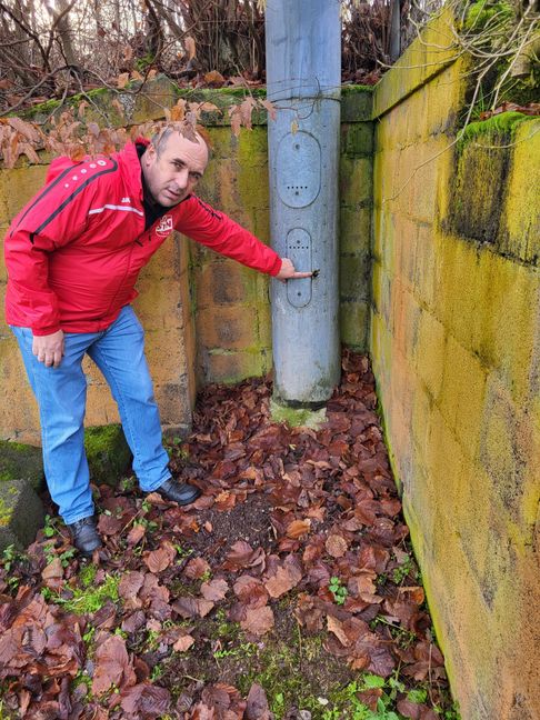 SVN-Vorstand stellen sich im Zusammenhang mit dem Einschussloch viele Fragen. Bild: Stadthagen