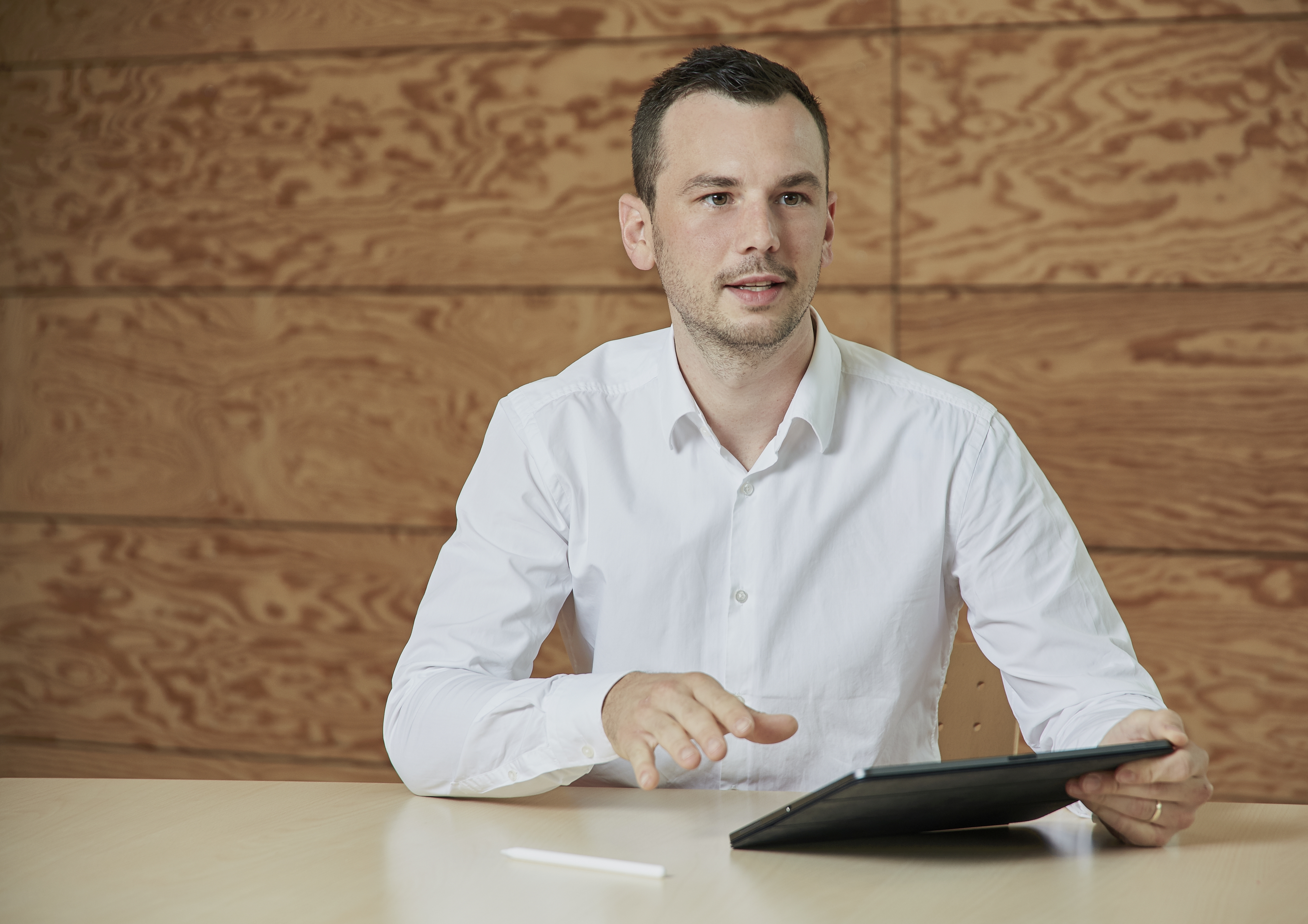 Dr. Alexander U. Kayser ist seit 13. Mai im Vorstand der SV Böblingen und legt den Schwerpunkt der ehrenamtlichen Arbeit auf die Fußball-Abteilung.Bild: Philipp Koch Photography