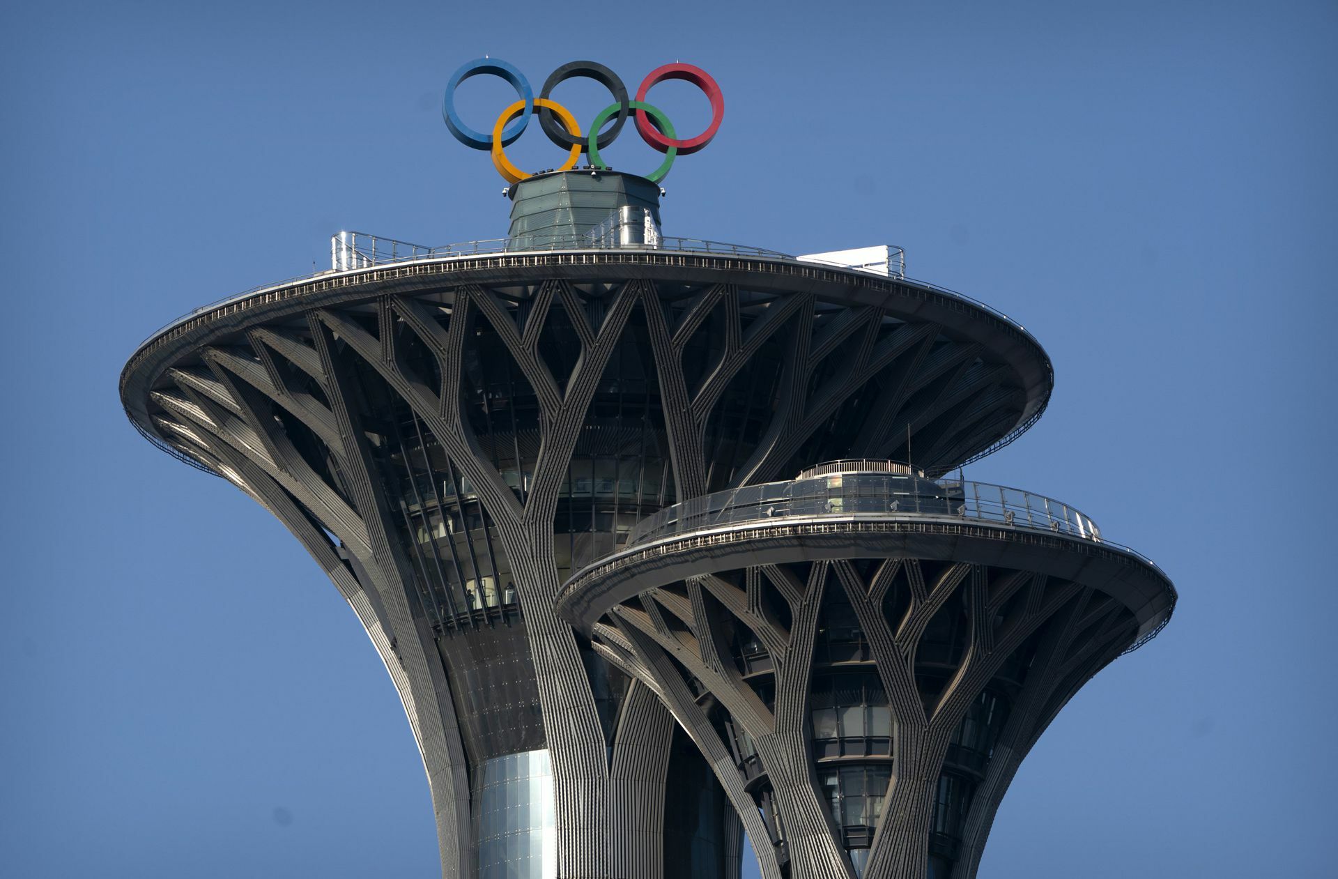 In Peking soll im Februar das Olympische Feuer brennen.
 Foto: dpa/Mark Schiefelbein