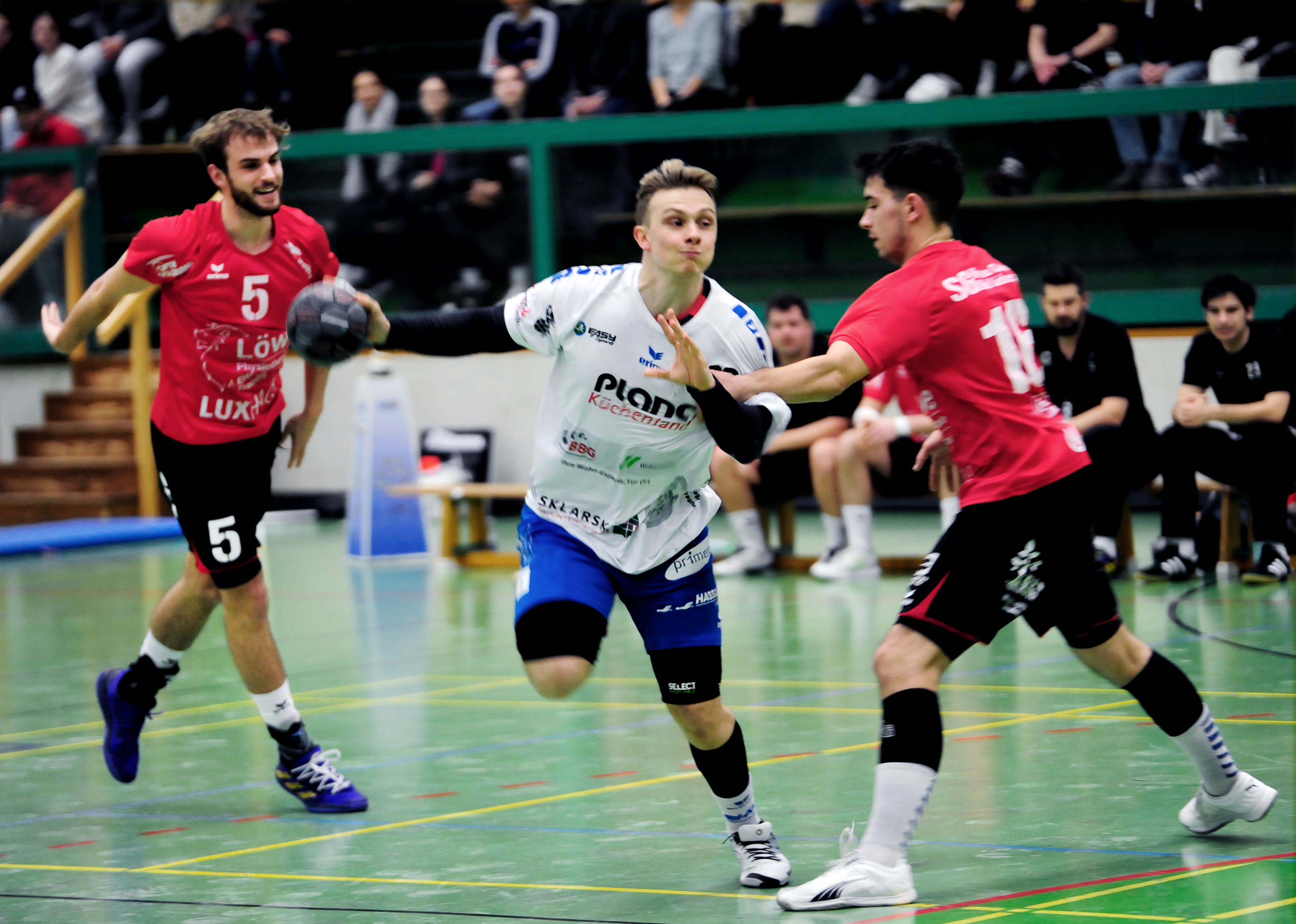 Daniel Bluthardt traf zweimal für die GSG Böblingen/Sindelfingen II. Bild: photostampe
