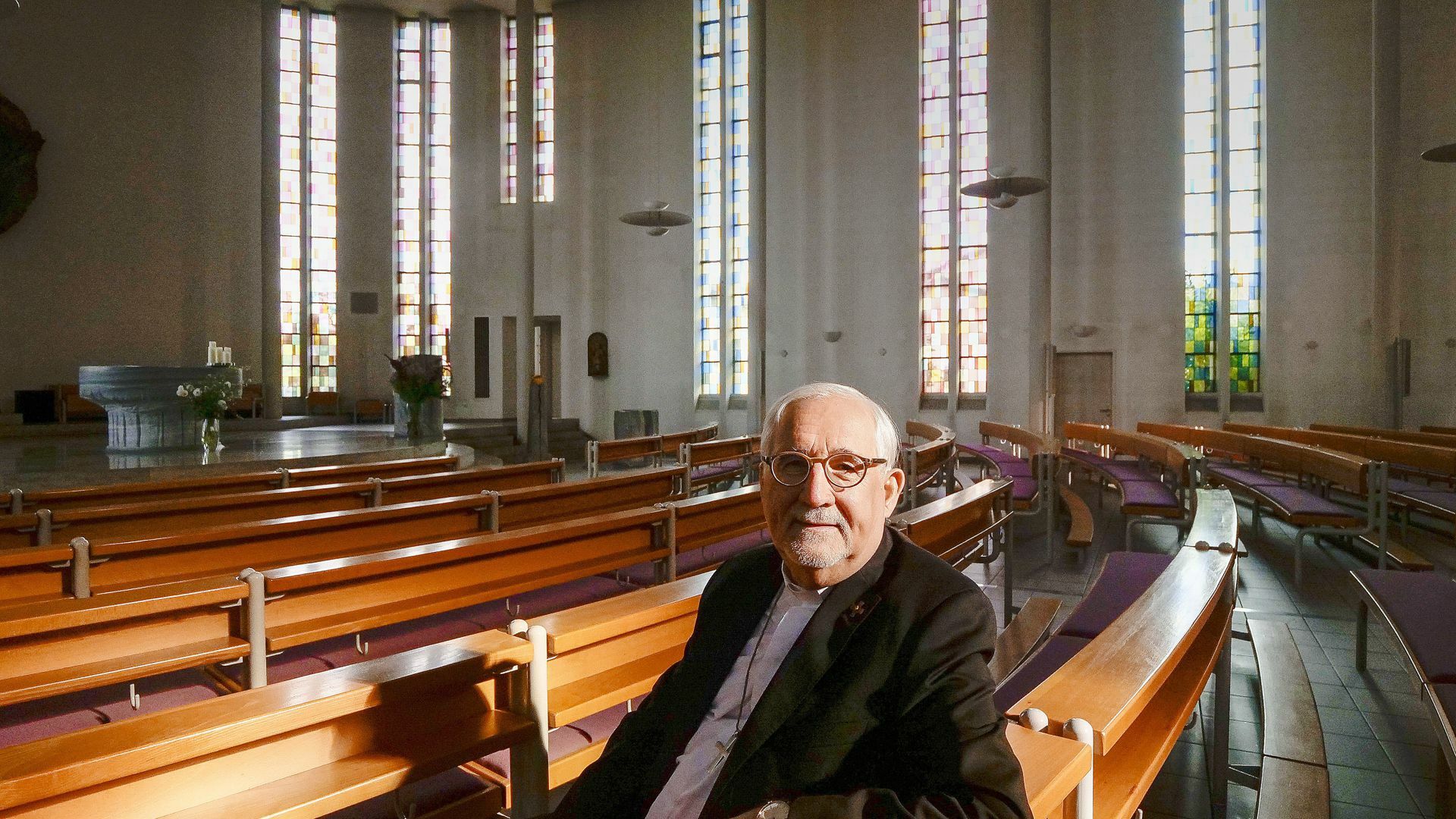 In der Laurentiuskirche hat Gebhard Fürst seine Erstkommunion empfangen.