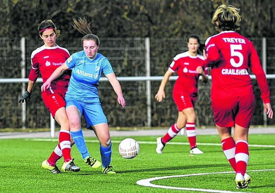 Gina Rilling brachte Sindelfingen mit ihrem fünften Saisontreffer in Führung, doch am Ende unterlag der VfL in München mit 1:3. Bild: Photo 5/A