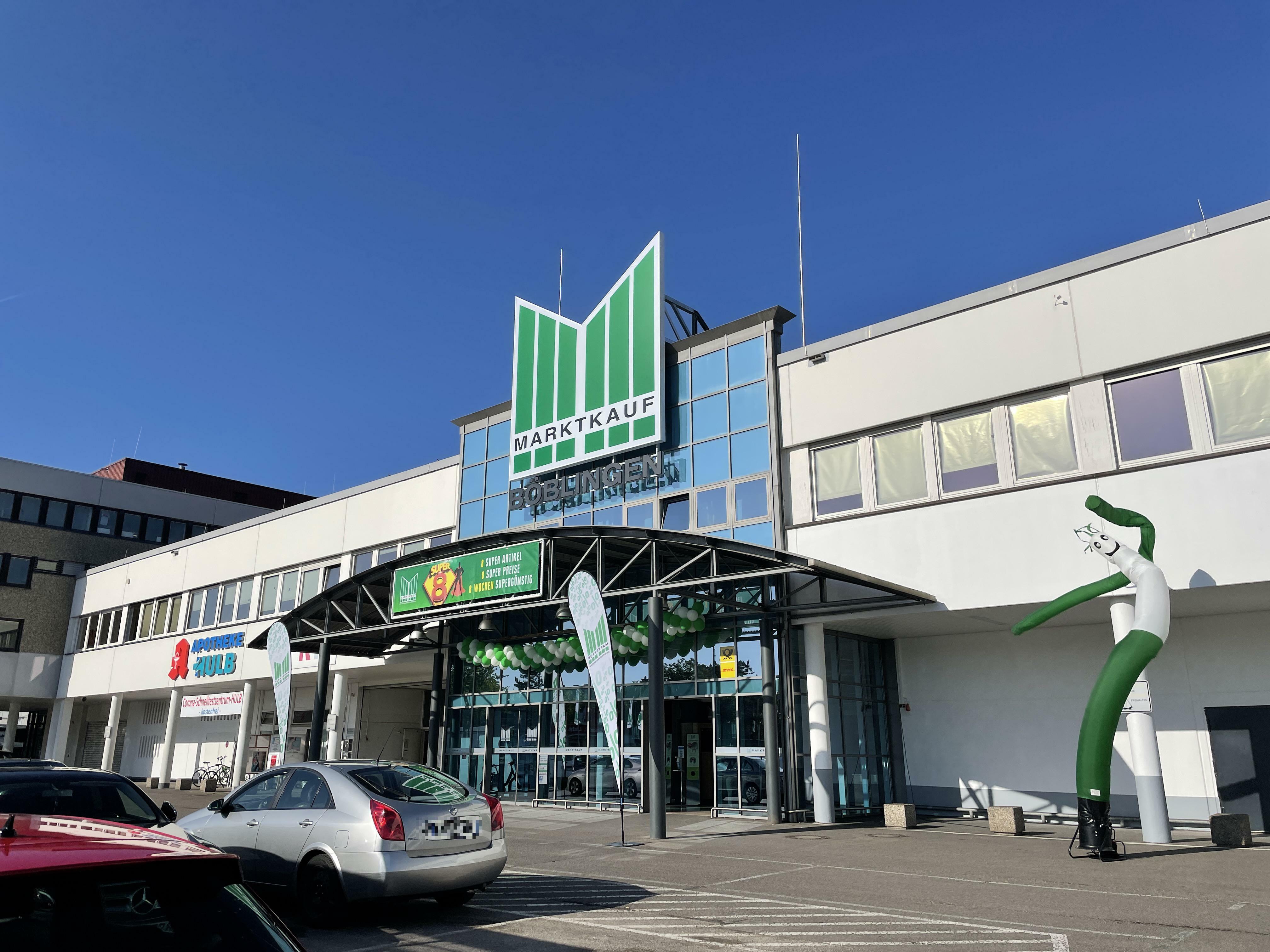 Der ehemalige Real-Markt auf der Böblinger Hulb ist nun ein Marktkauf. Bild: Kalus