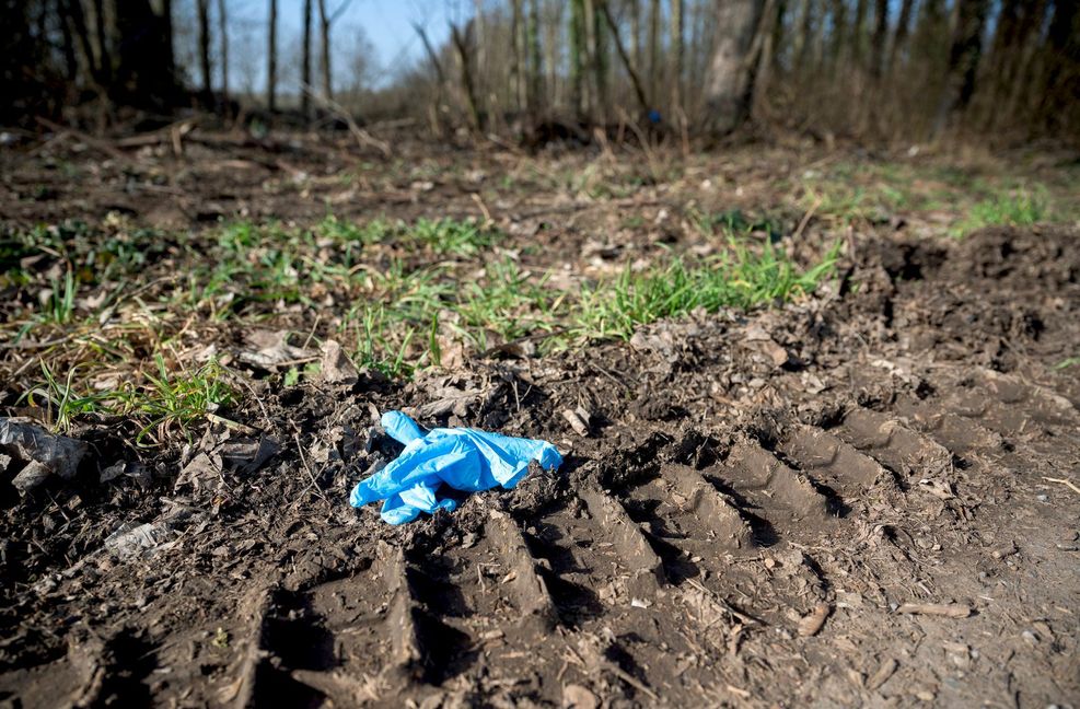 Der tote 13-Jährige wurde auf einem Feld nahe einem Wald in Sinsheim gefunden. Foto: dpa/Sebastian Gollnow