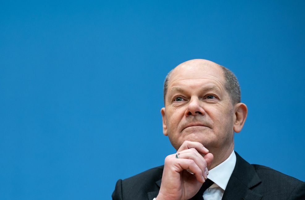 „Ich werde so reden, wie ich das tue“ – Olaf Scholz hat sich gewandelt, um Kanzler zu werden, aber auch das hat Grenzen.
 Foto: dpa/Bernd Von Jutrczenka