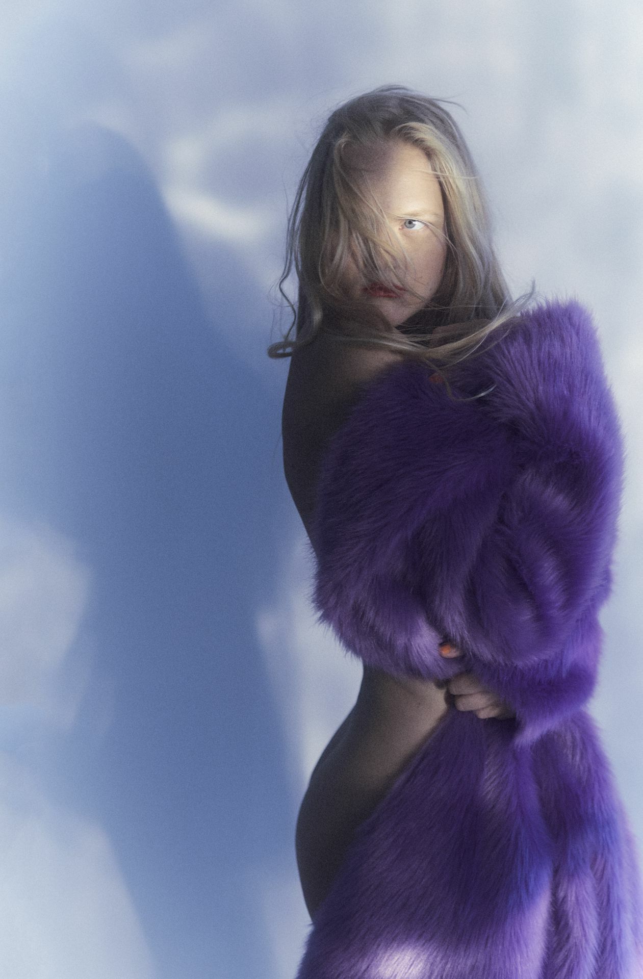 Die Fotografin Hilde van Mas fotografierte Monrad für das Diva-Magazin.