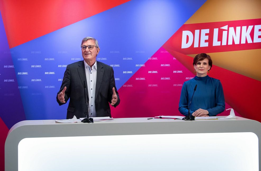 Bernd Riexinger und Katja Kipping haben die Linke über acht Jahre geführt und dabei einige Zerreißproben mit bestanden. Foto: dpa/Bernd von Jutrczenka