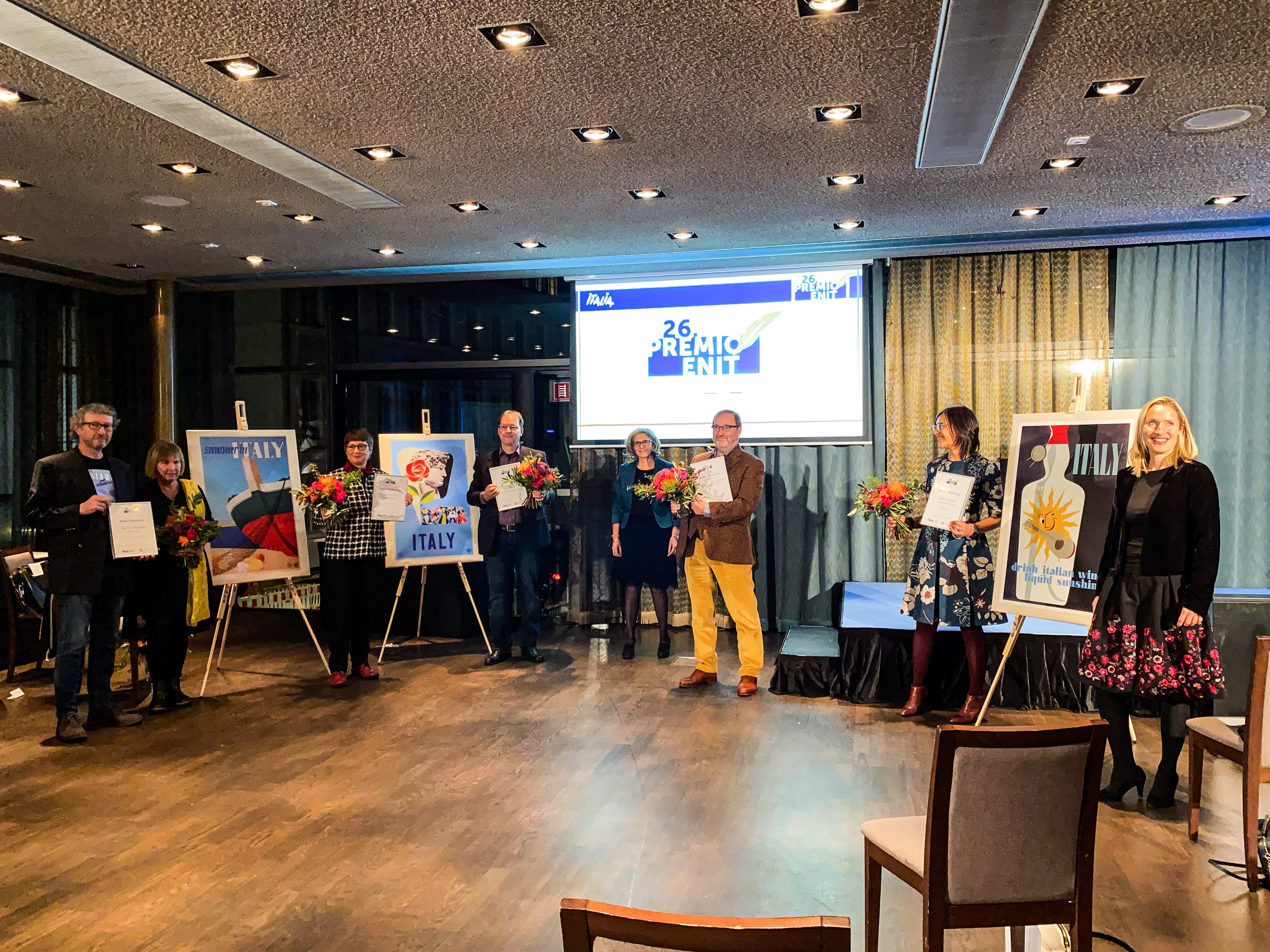 Die Gewinner des Premio Enit 2020.
