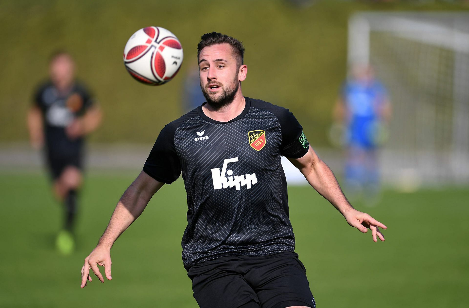 Janik Michel erzielte in der abgelaufenen Saison der Fußball-Verbandsliga 47 Treffer für den FC Holzhausen.